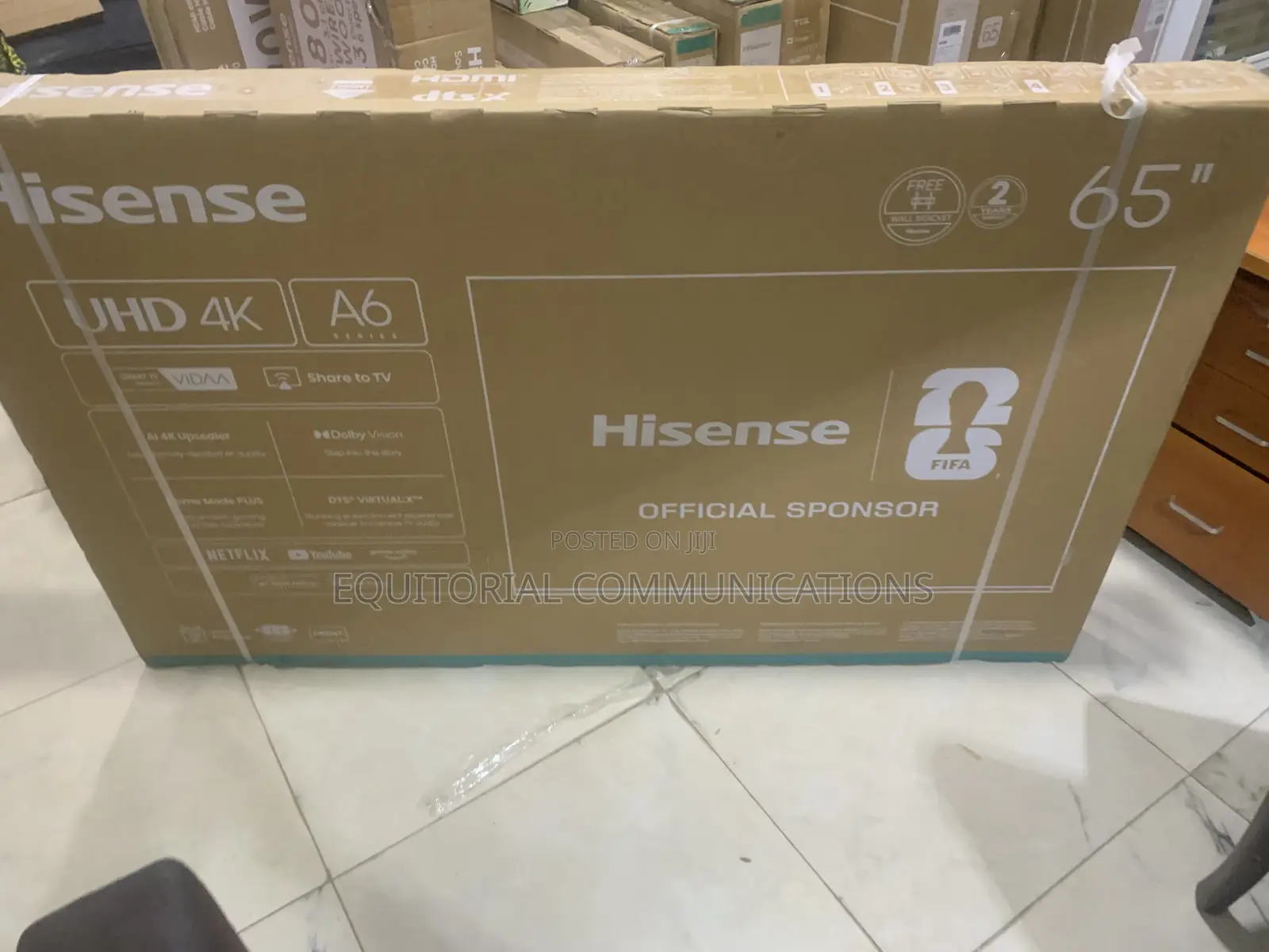 Hisense 65 Inch Smart UHD TV – Large Detailed Display
