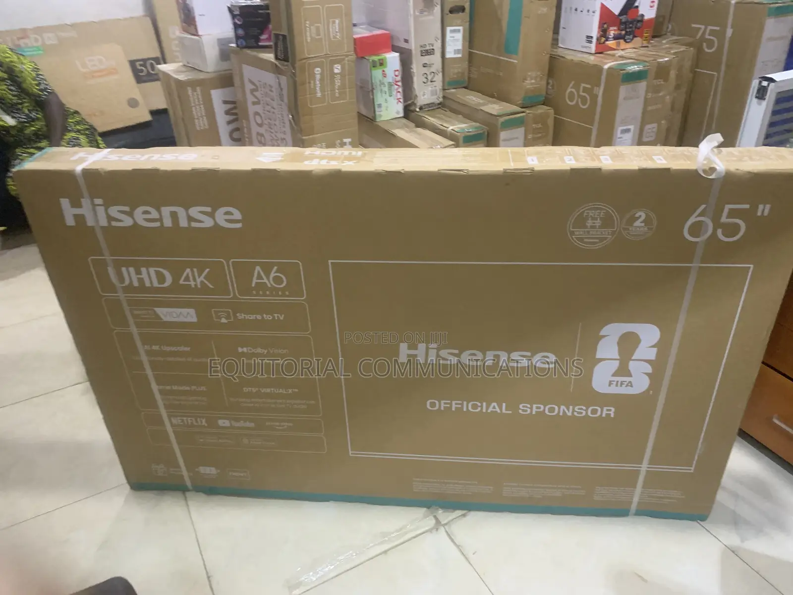 Hisense 65 Inch TV – Vibrant Picture Smart Technology