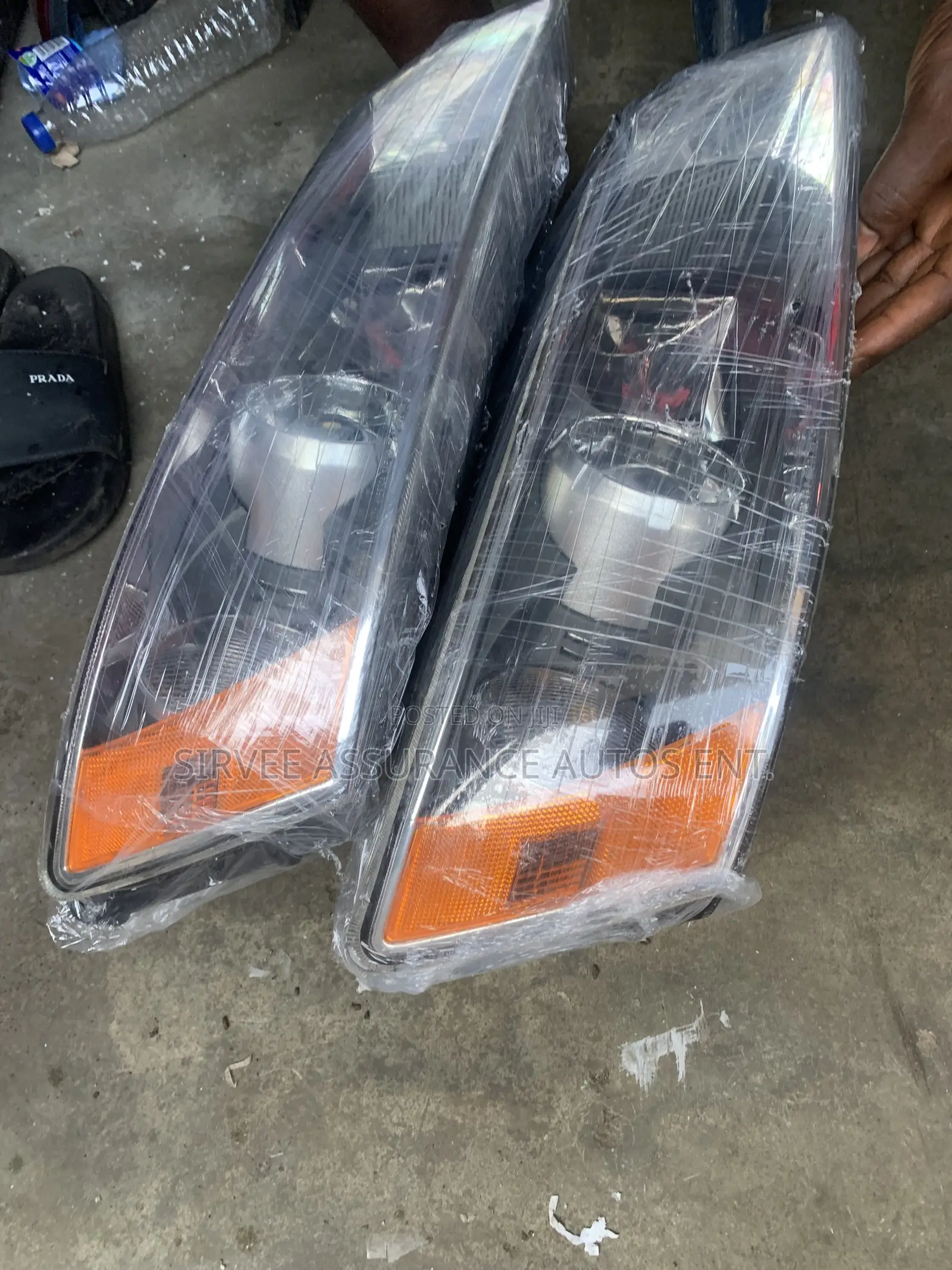 Set of Headlamps Hyundai Sonata 2006