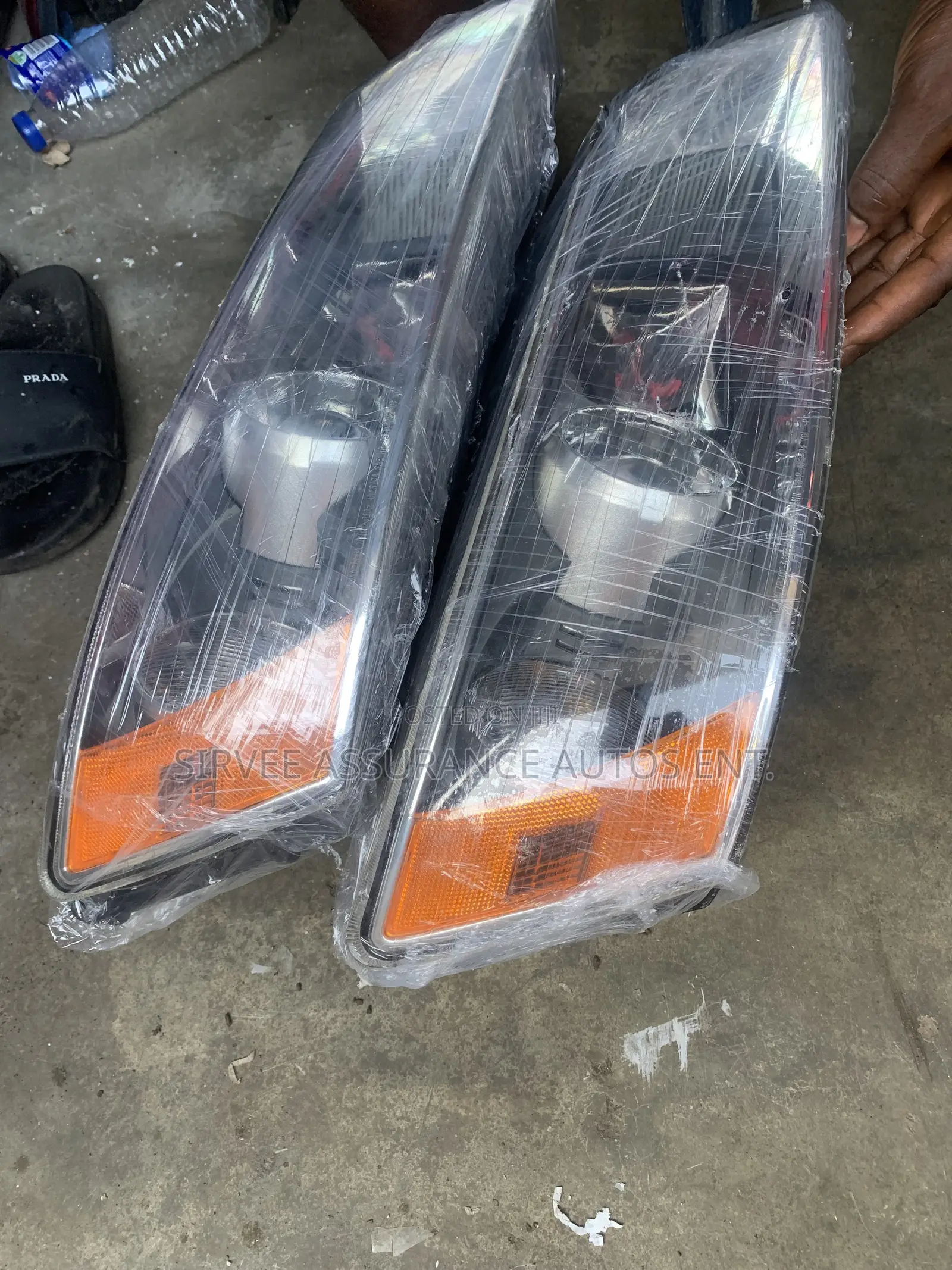 Set of Headlamps Hyundai Sonata 2006