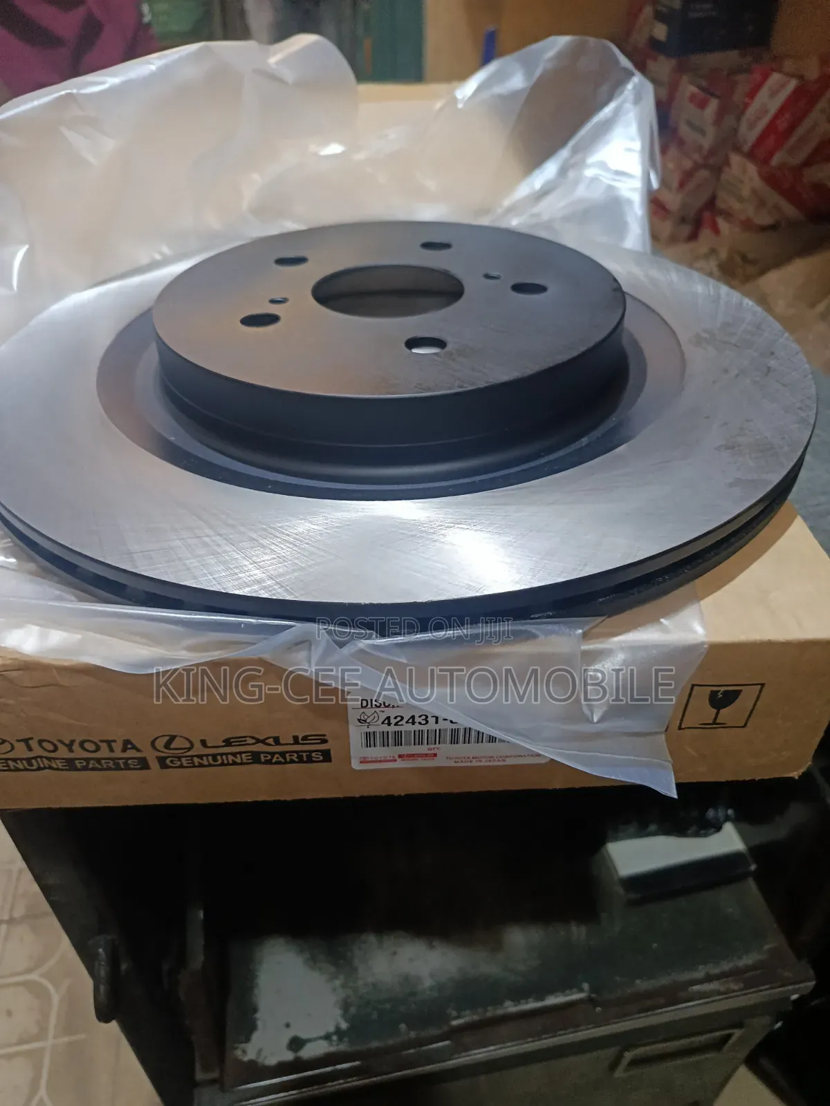 Original Rear Brake Disc Toyota Highlander 2020-2026, Rx350 2023-2026