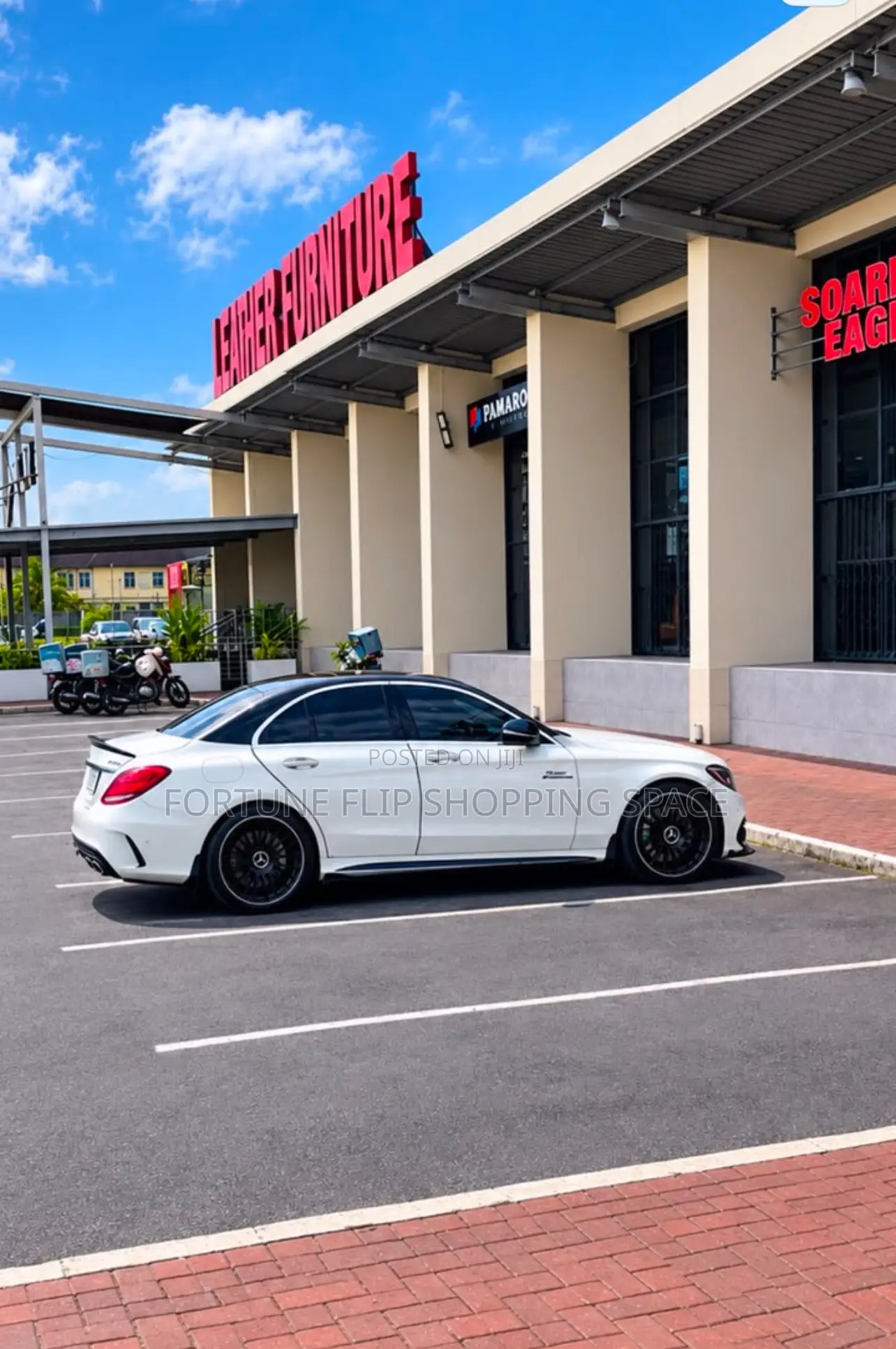 Mercedes-Benz C43 4Matic Sedan AWD (3.0L V6 9AM) 2017 White
