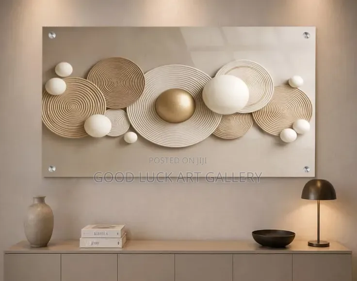 1pic Modern Acrylic Wood Art