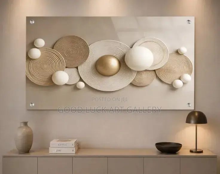 1pic Modern Acrylic Wood Art