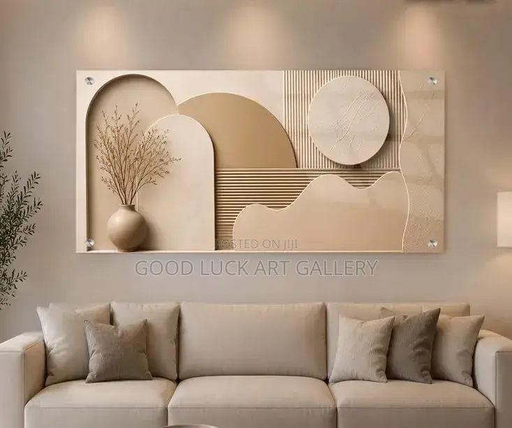 1pic Modern Acrylic Wood Art