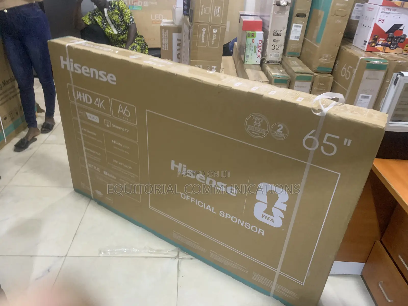 Hisense 65A6Q UHD Smart TV –65" Clear Picture Smart Viewing