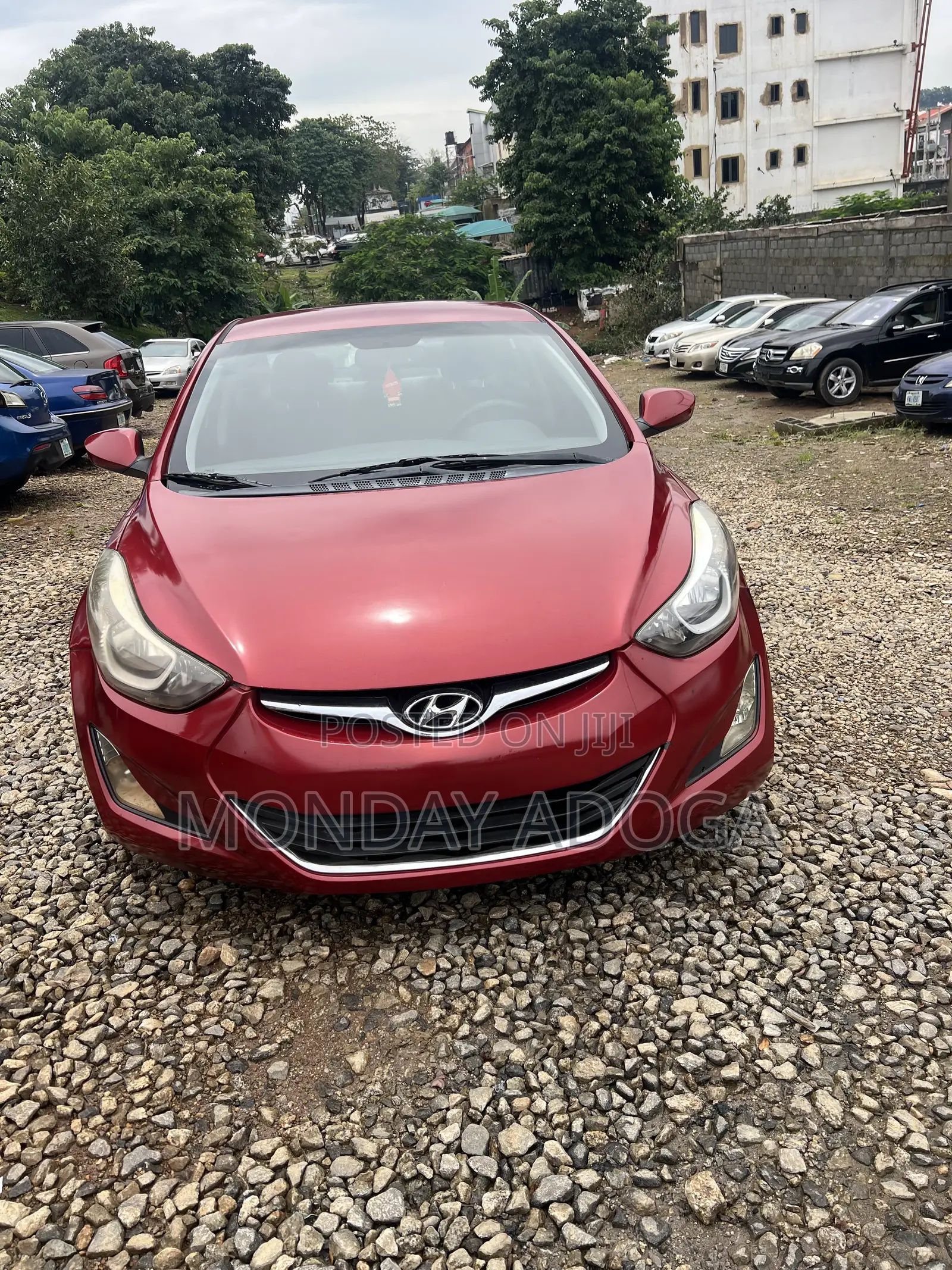Hyundai Elantra SE 4dr Sedan (1.8L 4cyl 6M) 2015 Red