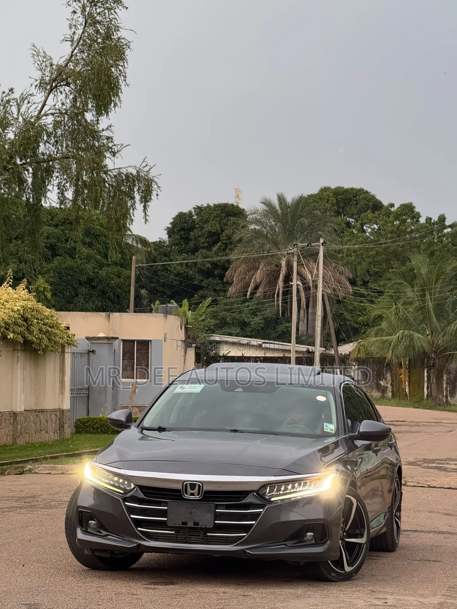 Honda Accord EX-L (1.5L 4cyl Turbo CVT) 2019 Gray