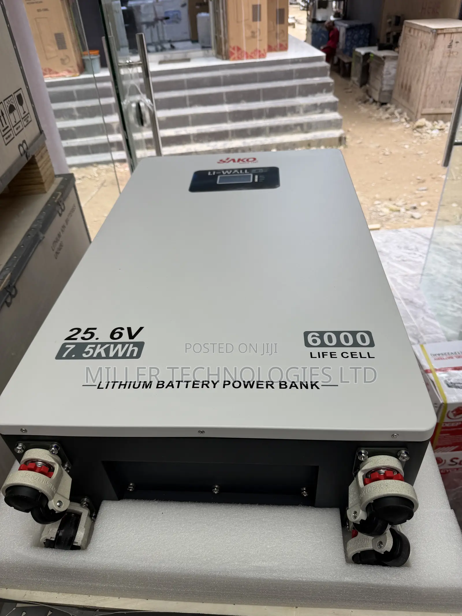 SAKO 24V 7.6kWh Lithium Energy Storage Battery – Li-Wall