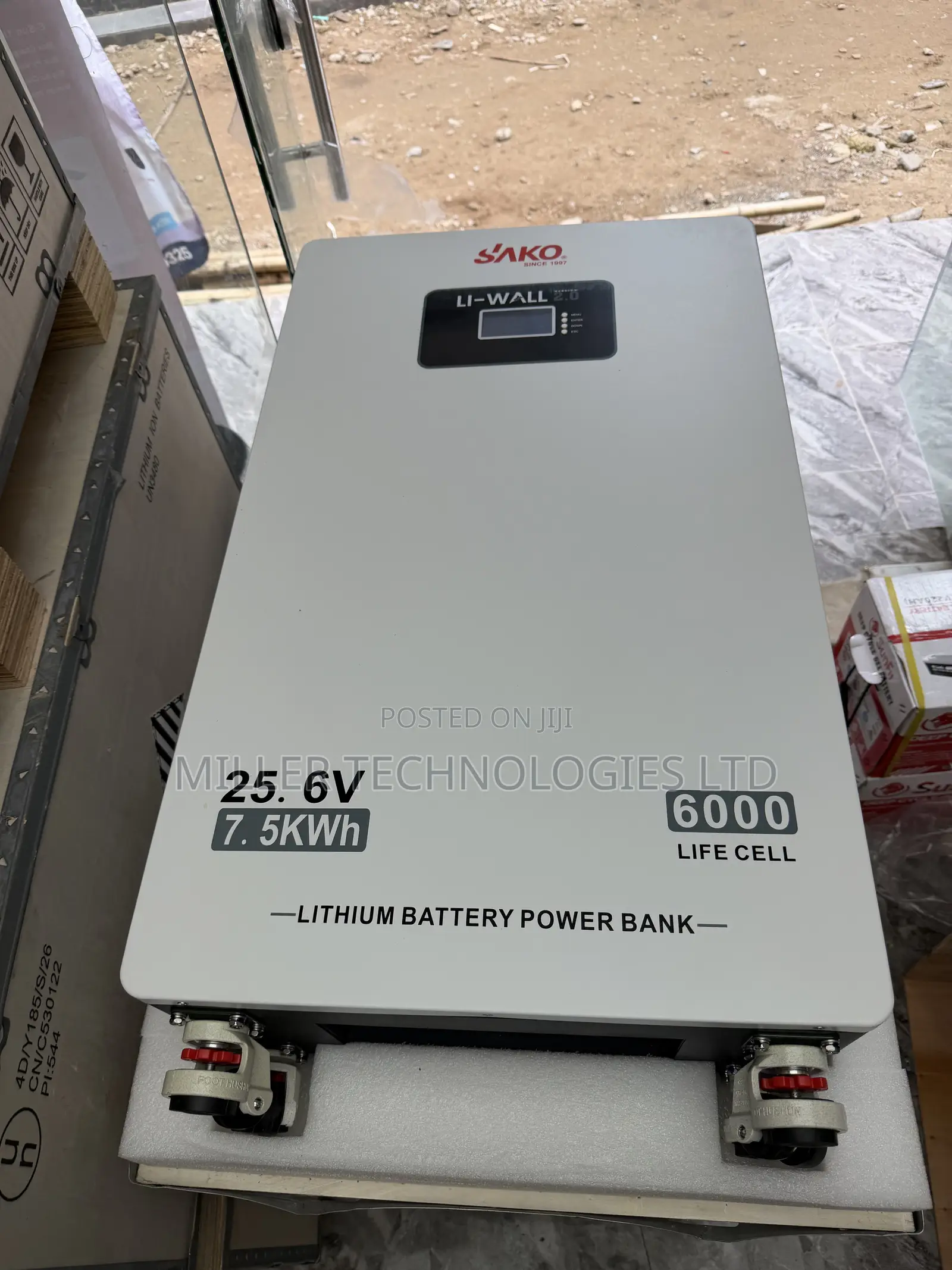SAKO Li-Wall 7.6kWh 24V Battery for Solar Inverter Systems