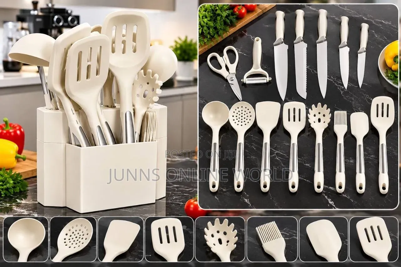 15pcs Premium Silicon Kitchen Utensil Set