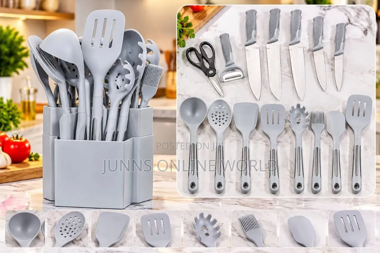15pcs Premium Silicon Kitchen Utensil Set