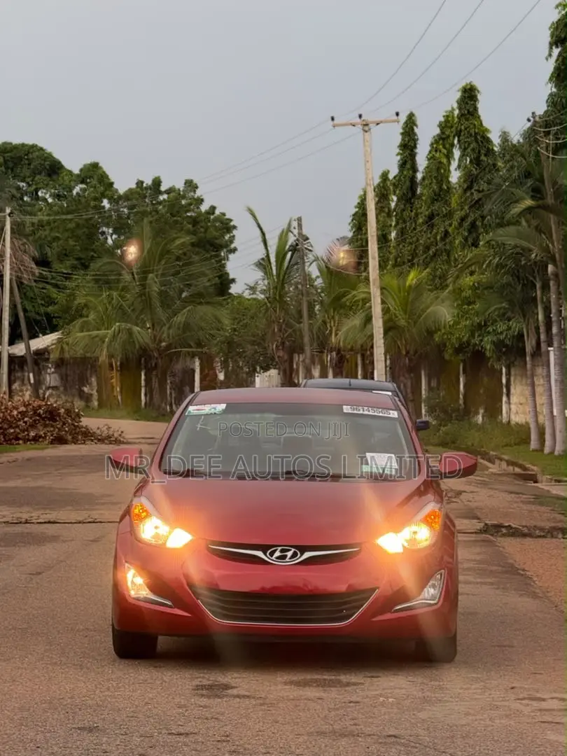 Hyundai Elantra 2014 Burgundy