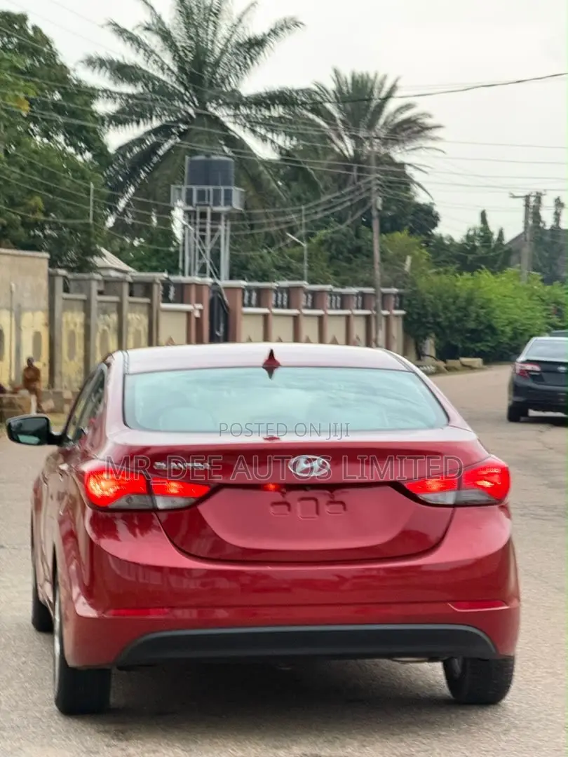 Hyundai Elantra 2014 Burgundy