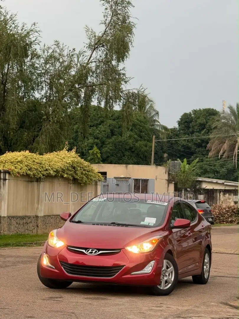 Hyundai Elantra 2014 Burgundy