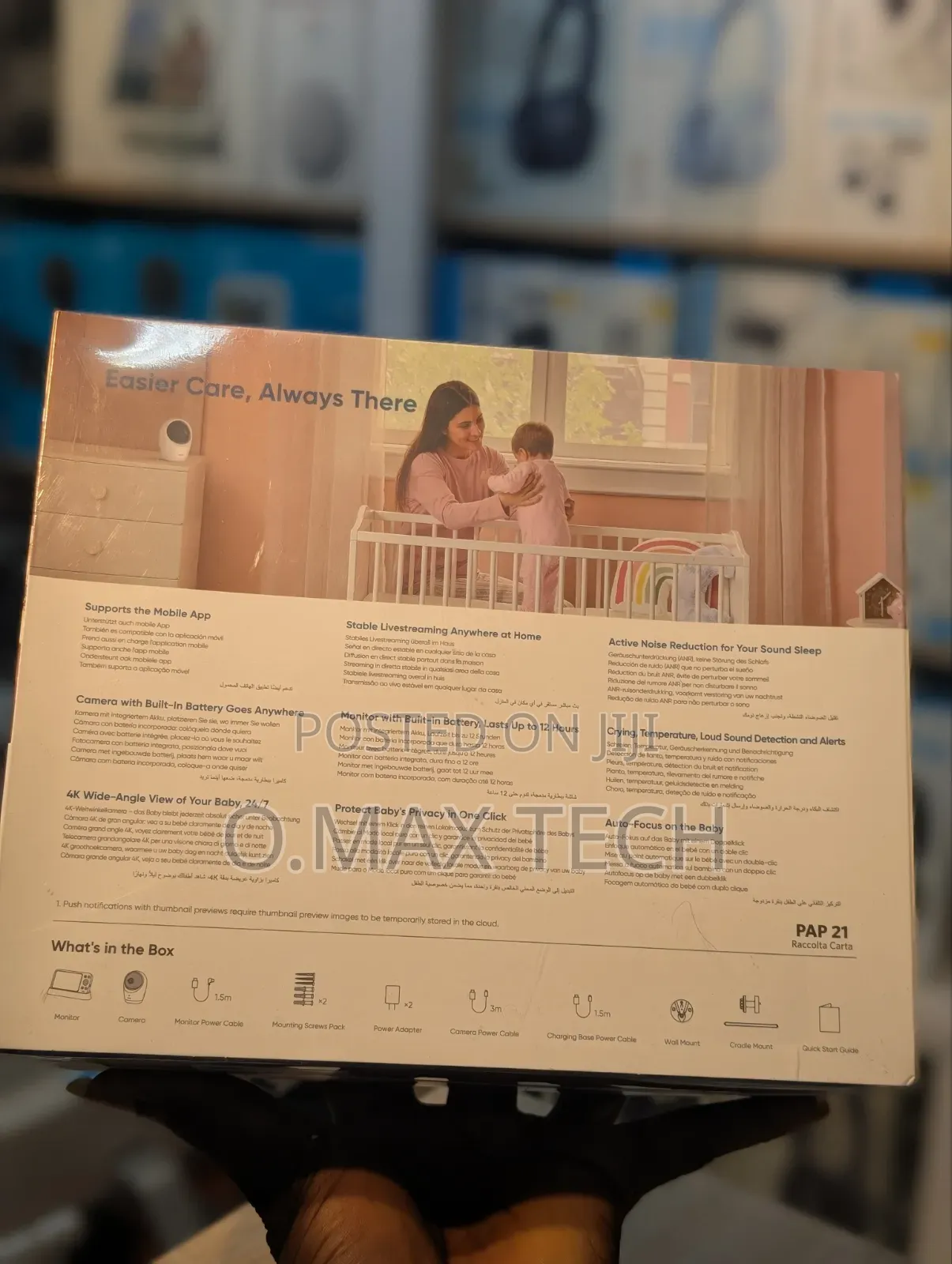 Eufy Baby Monitor E21 Hybrid UHD Smart Video Baby Monitor