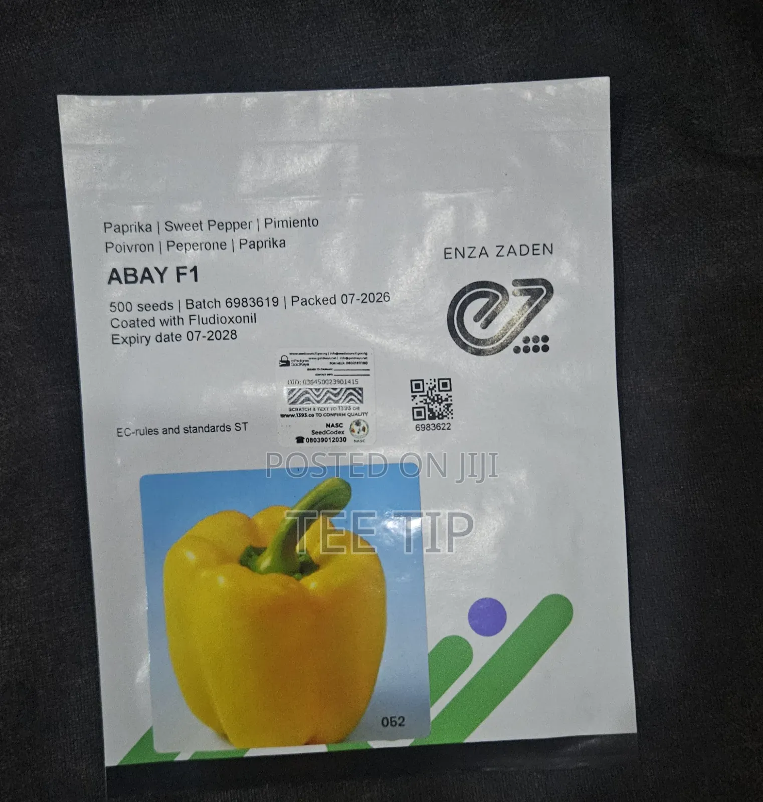 Abay F1 Bell Pepper Seed