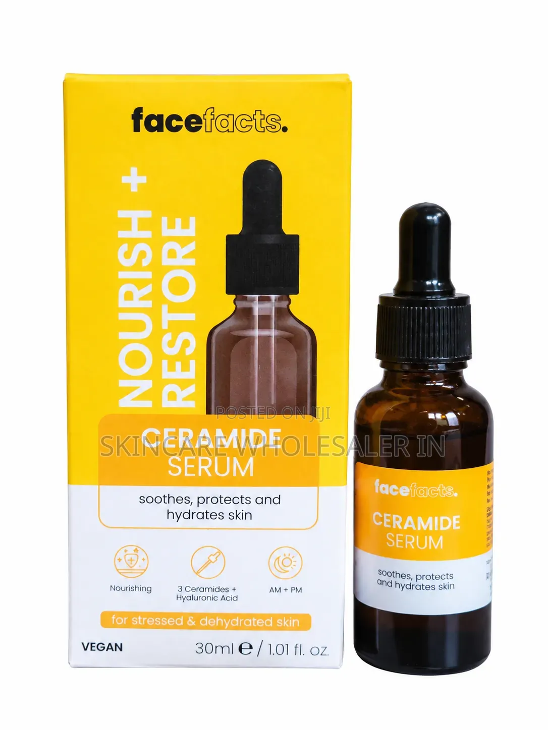 FaceFacts Ceramide Nourish Restore Serum 30ml