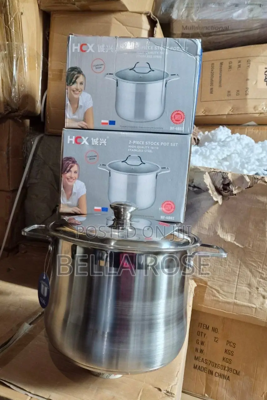 13L Single Stainless Steel Pot