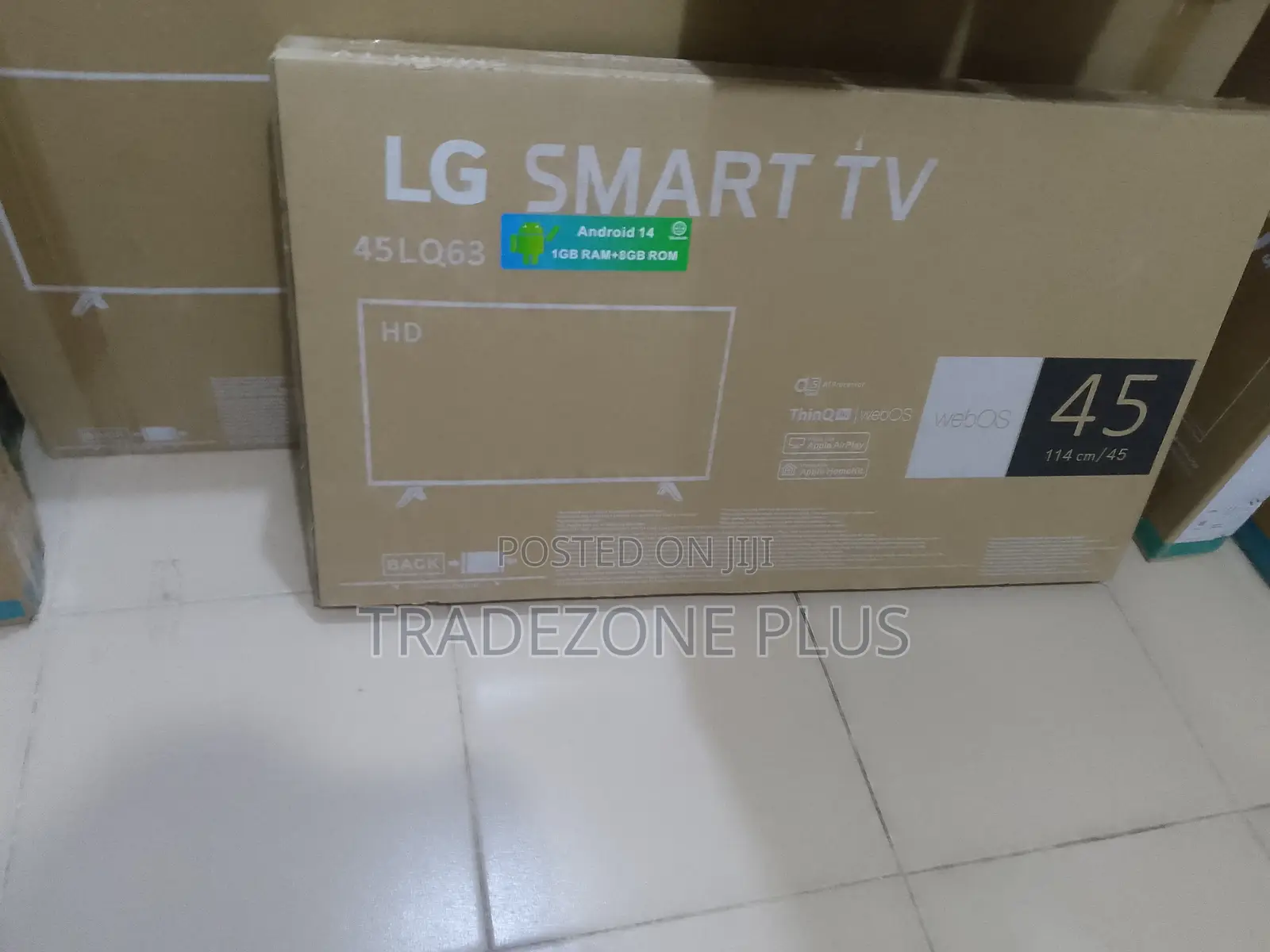 LG 45" UHD Television – Smart Entertainment