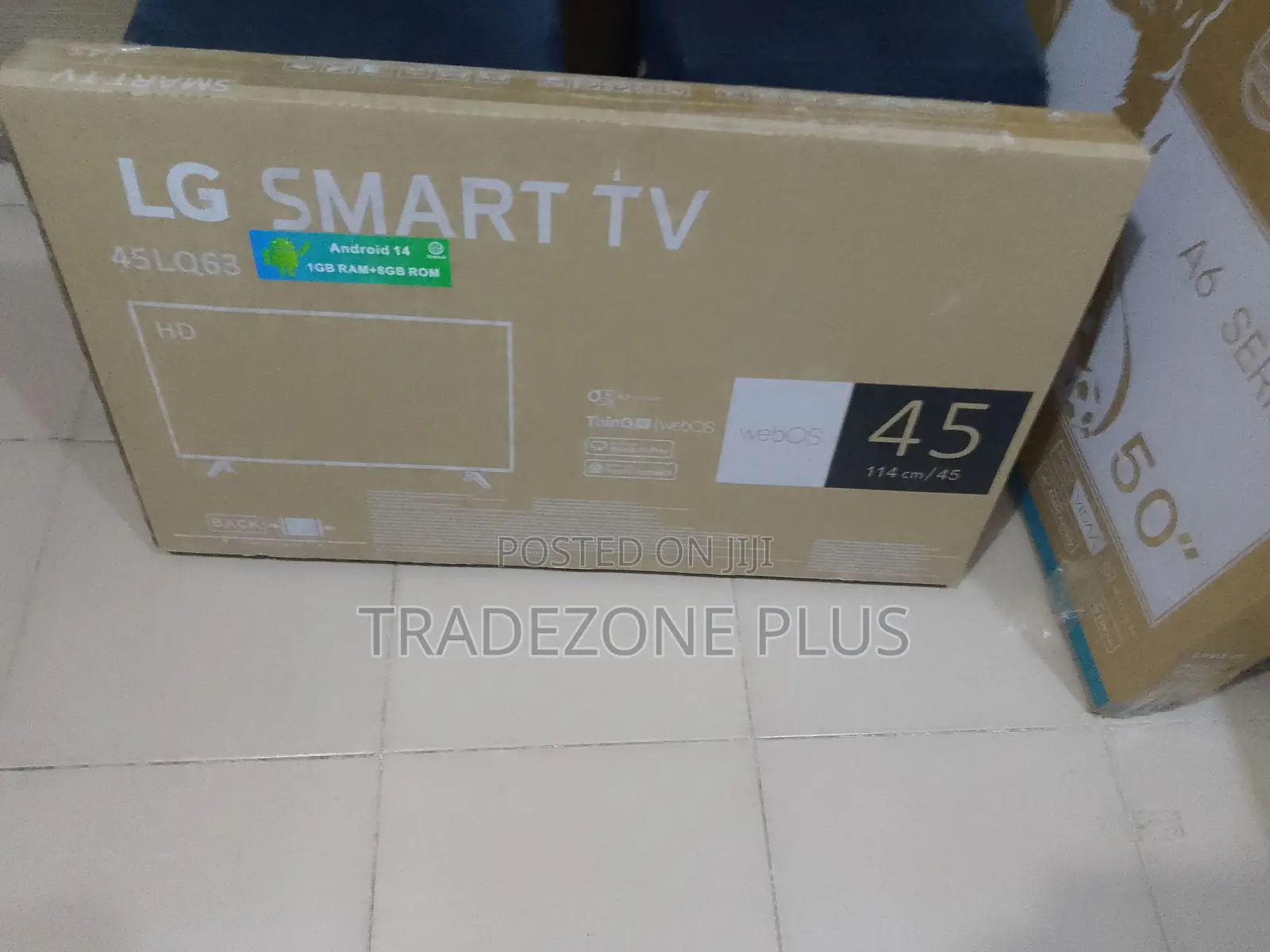 LG 45" UHD Television – Smart Entertainment