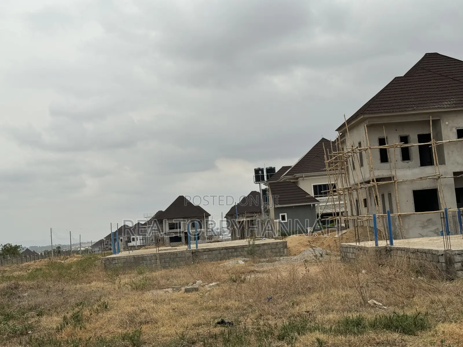 300sqm Estate Plot of 3 Bedroom Semi Detached Duplex With Bq for Sale