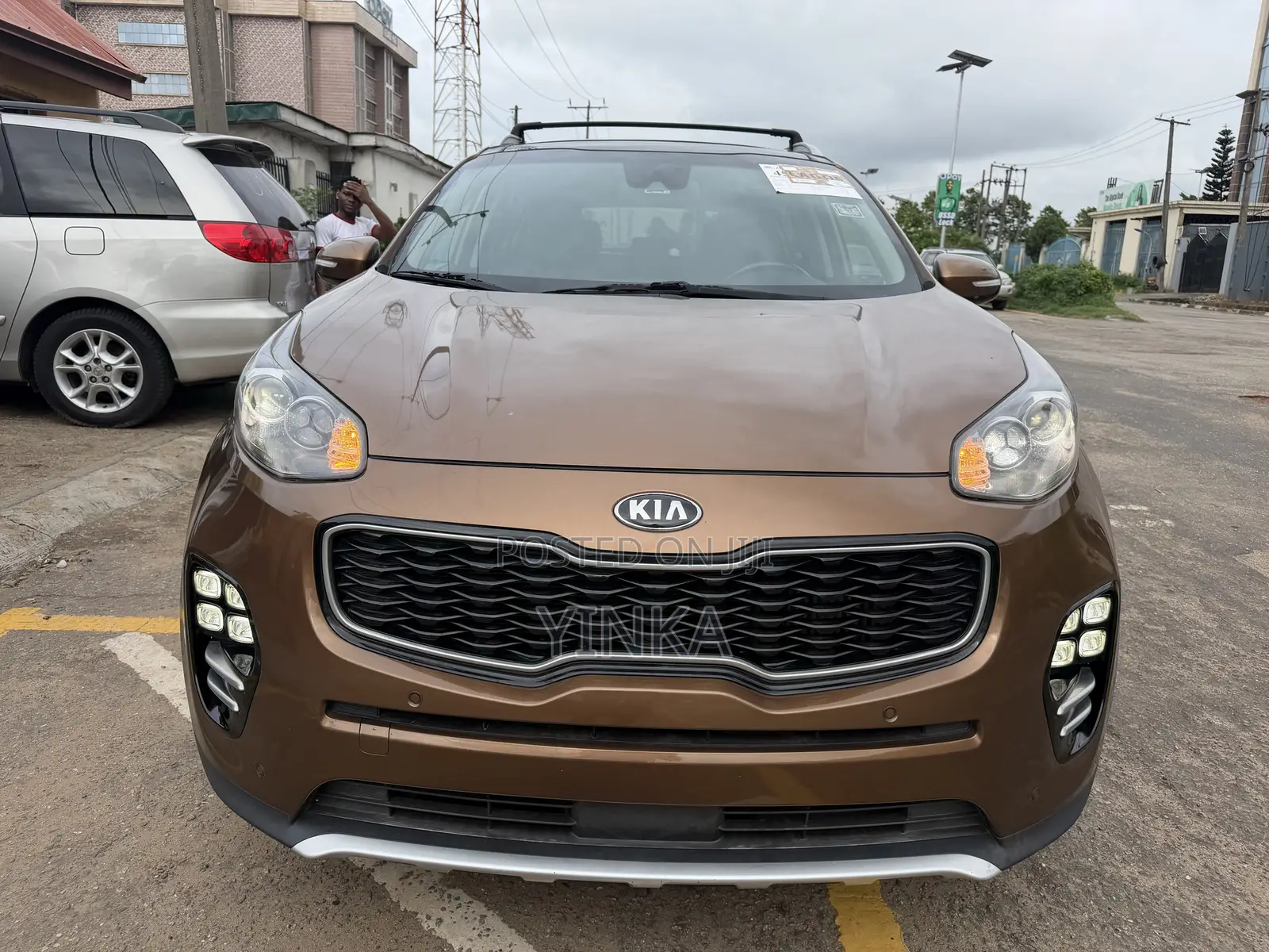 Kia Sportage SX 4dr SUV AWD (2.0L 4cyl Turbo 6A) 2017 Brown