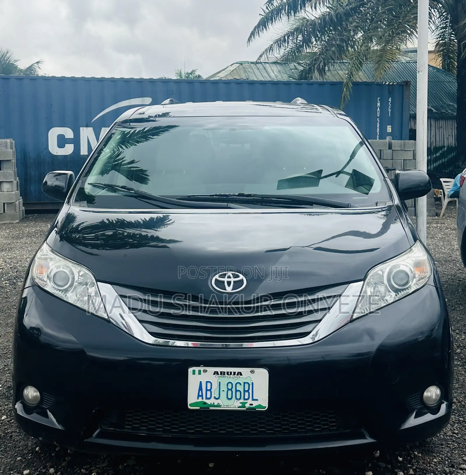 Toyota Sienna XLE 7 Passenger Mobility 2012 Black