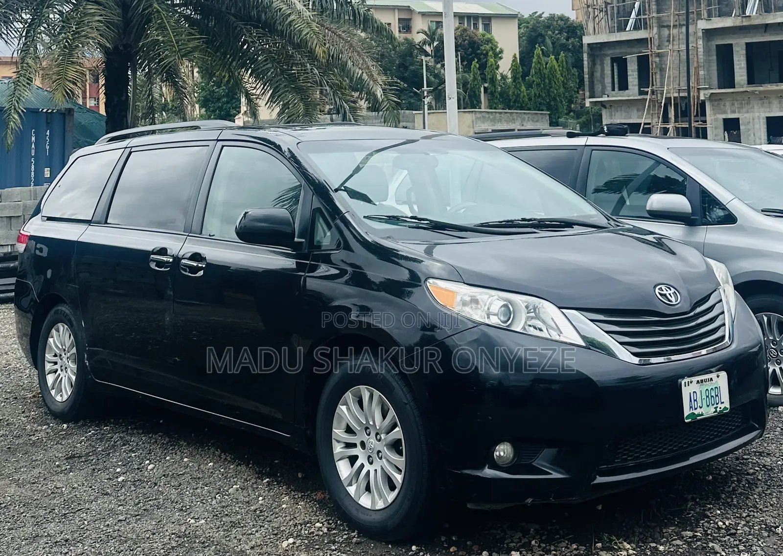 Toyota Sienna XLE 7 Passenger Mobility 2012 Black
