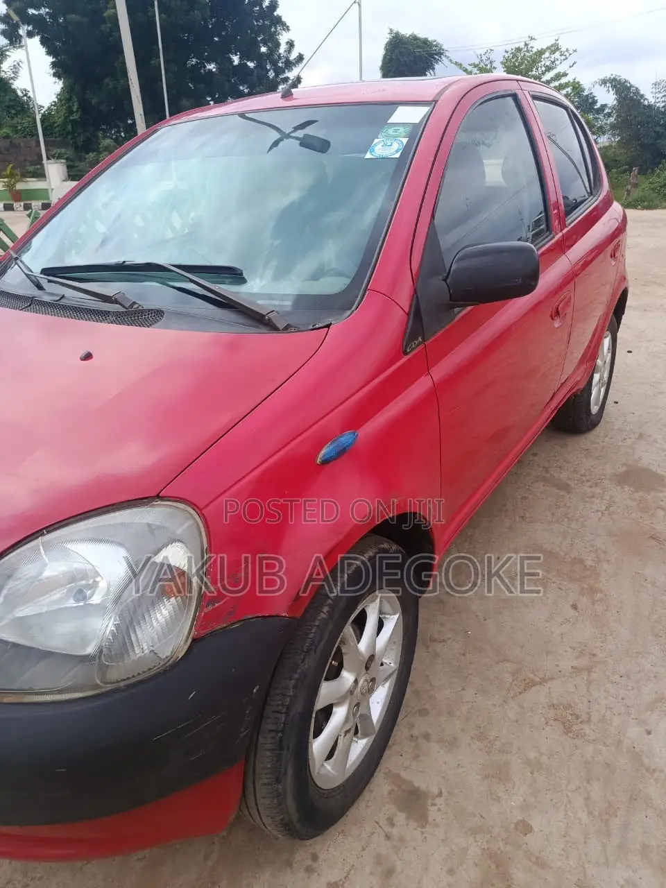 Toyota Yaris 2005 Red