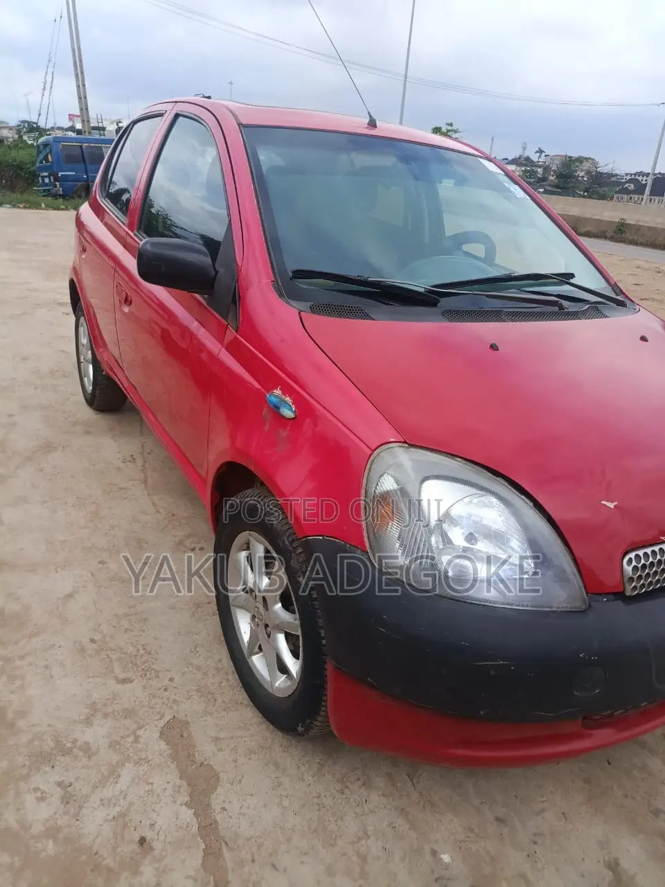 Toyota Yaris 2005 Red