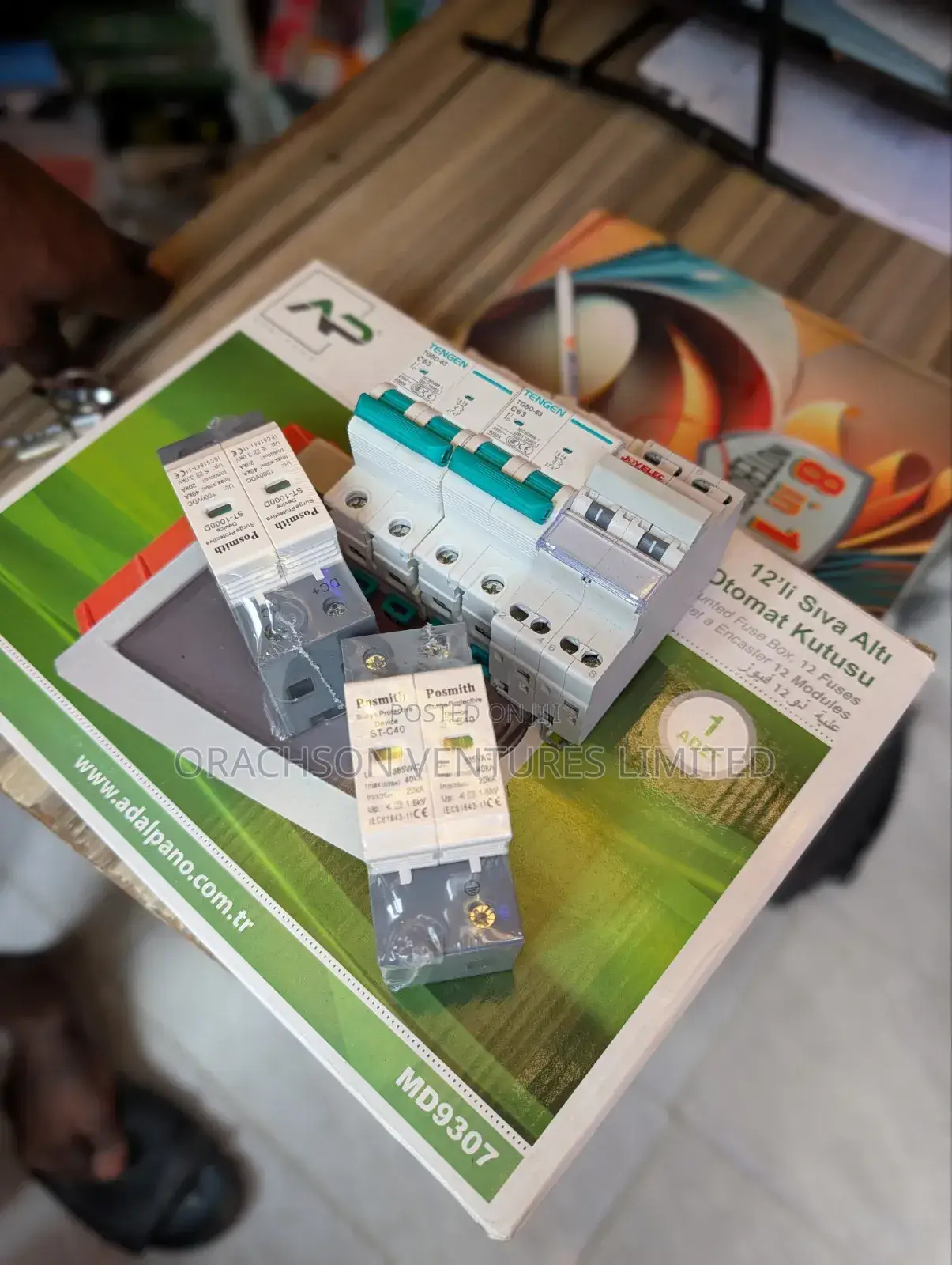 Solar Equipments and Boxes