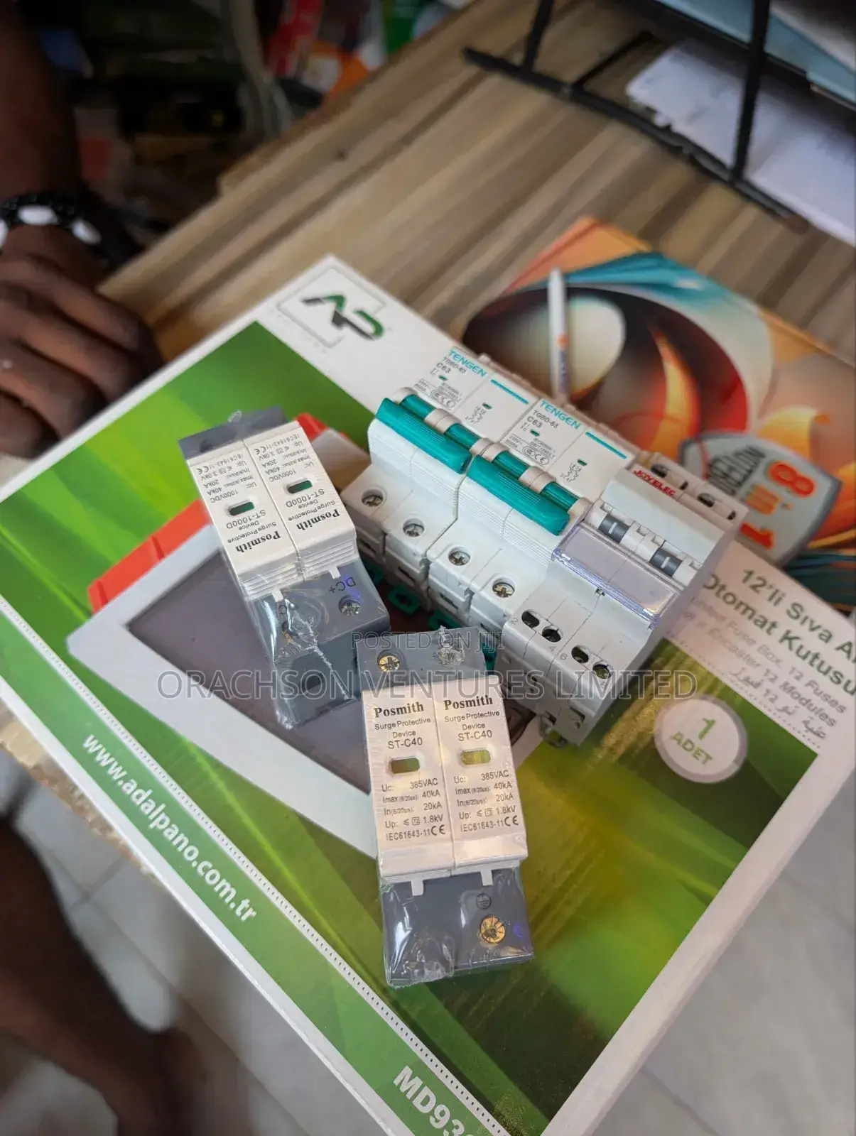 Solar Equipments and Boxes