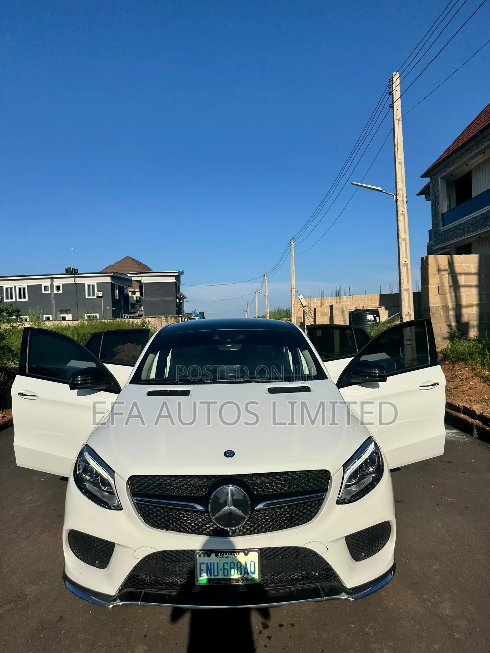 Mercedes-Benz GLE-Class 2017 White