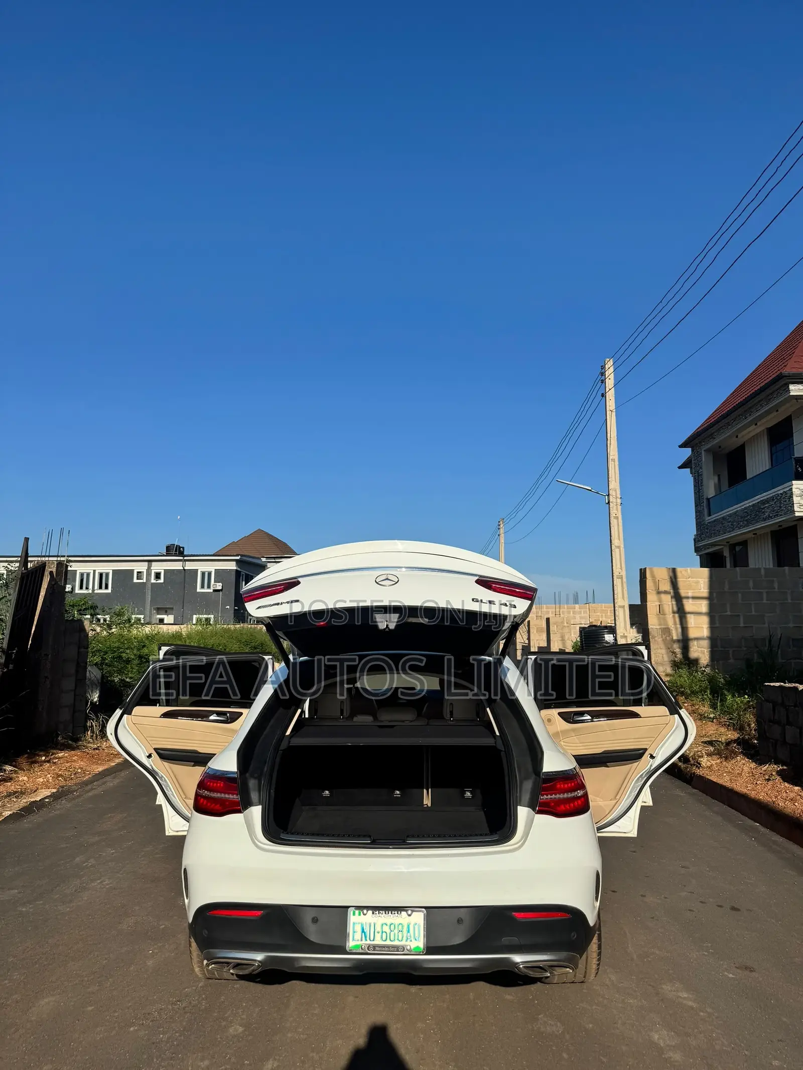Mercedes-Benz GLE-Class 2017 White