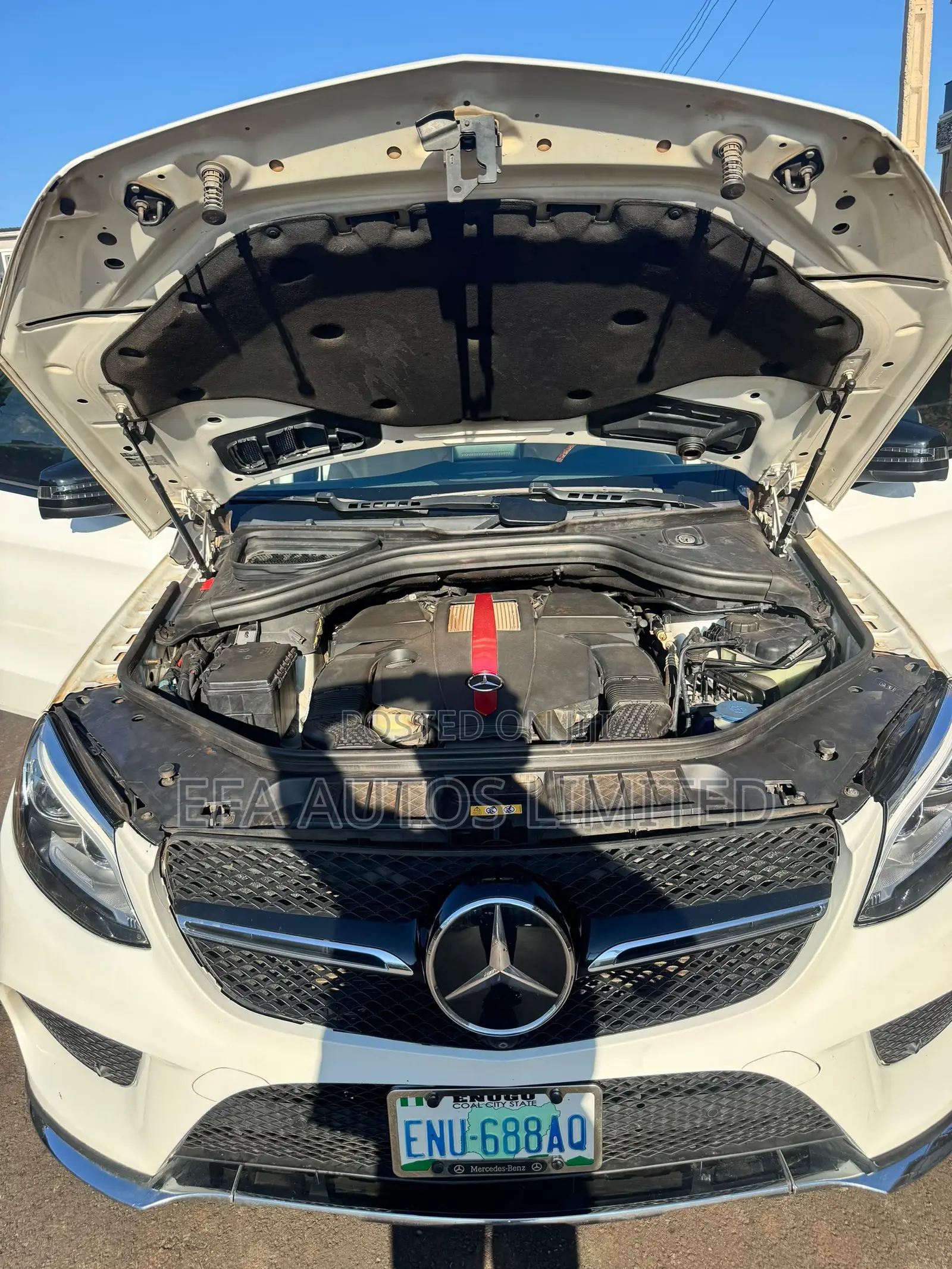 Mercedes-Benz GLE-Class 2017 White
