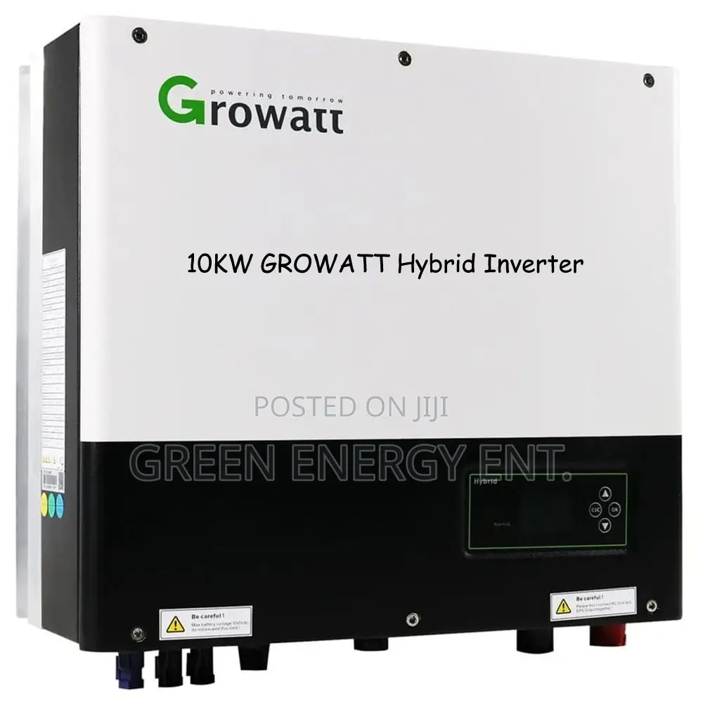 10KW Growatt Inverter + 16KWh Growatt Battery + 600W(x18) Panels + Del