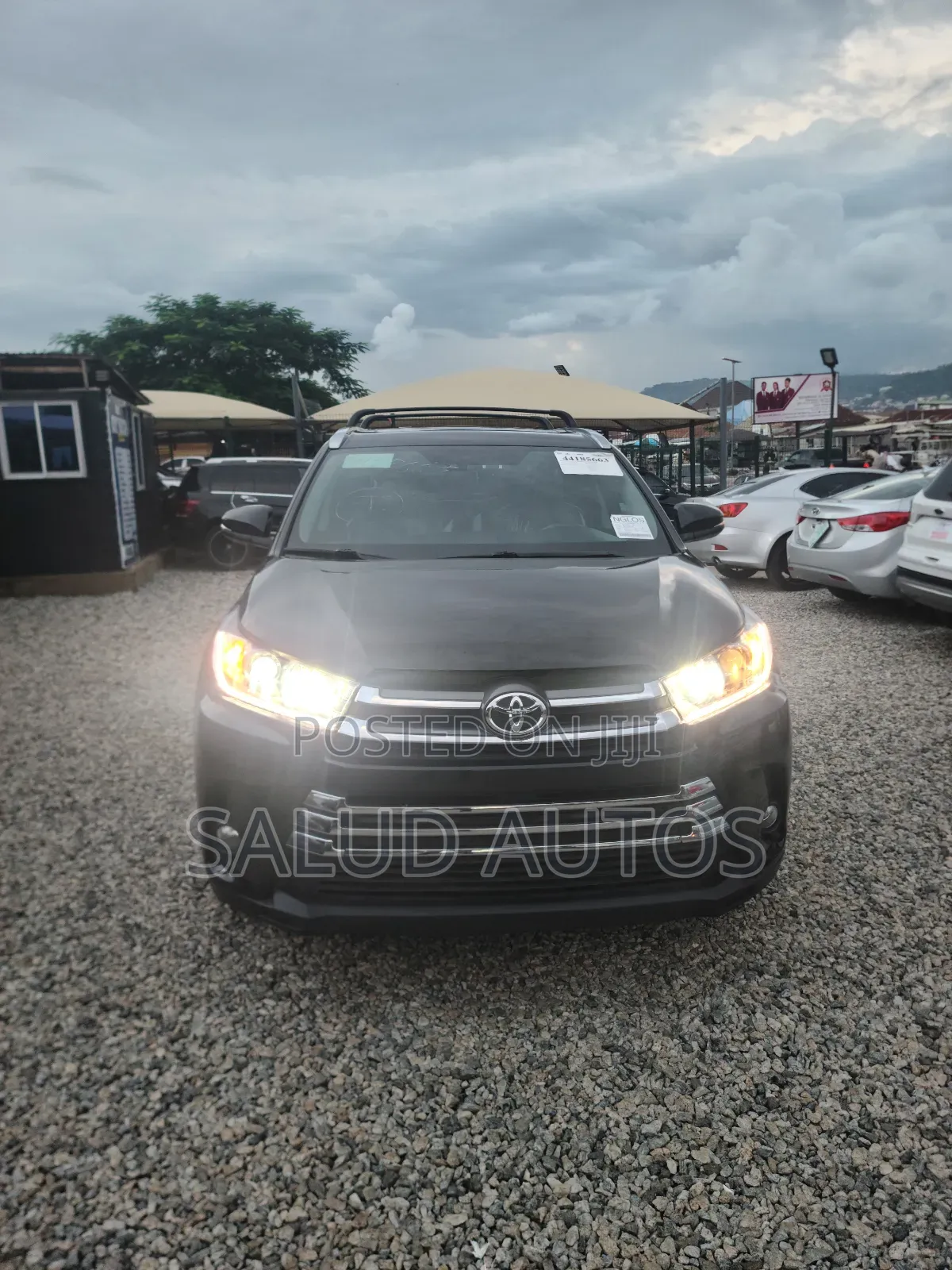 Toyota Highlander Limited Platinum 4x4 V6 (3.5L 6cyl 8A) 2017 Black