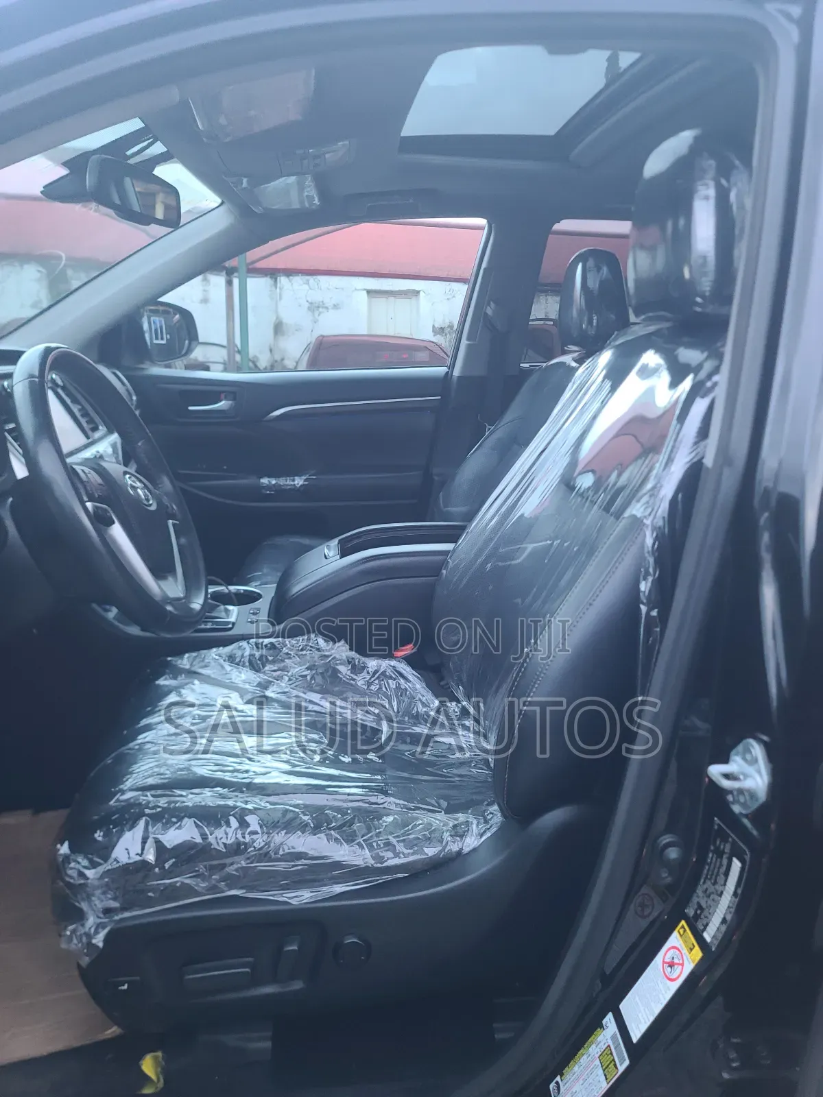 Toyota Highlander Limited Platinum 4x4 V6 (3.5L 6cyl 8A) 2017 Black