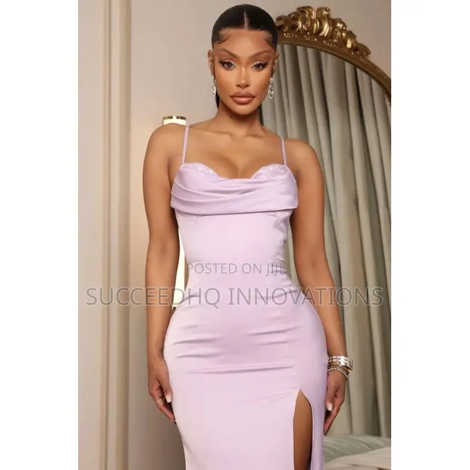 Be Your Girl Satin Maxi Dress