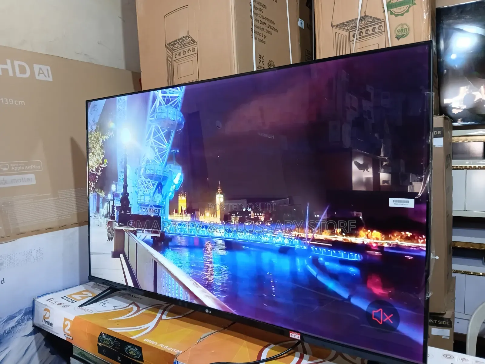 LG Smart TV 55inches 5inches Frameless With AI Features