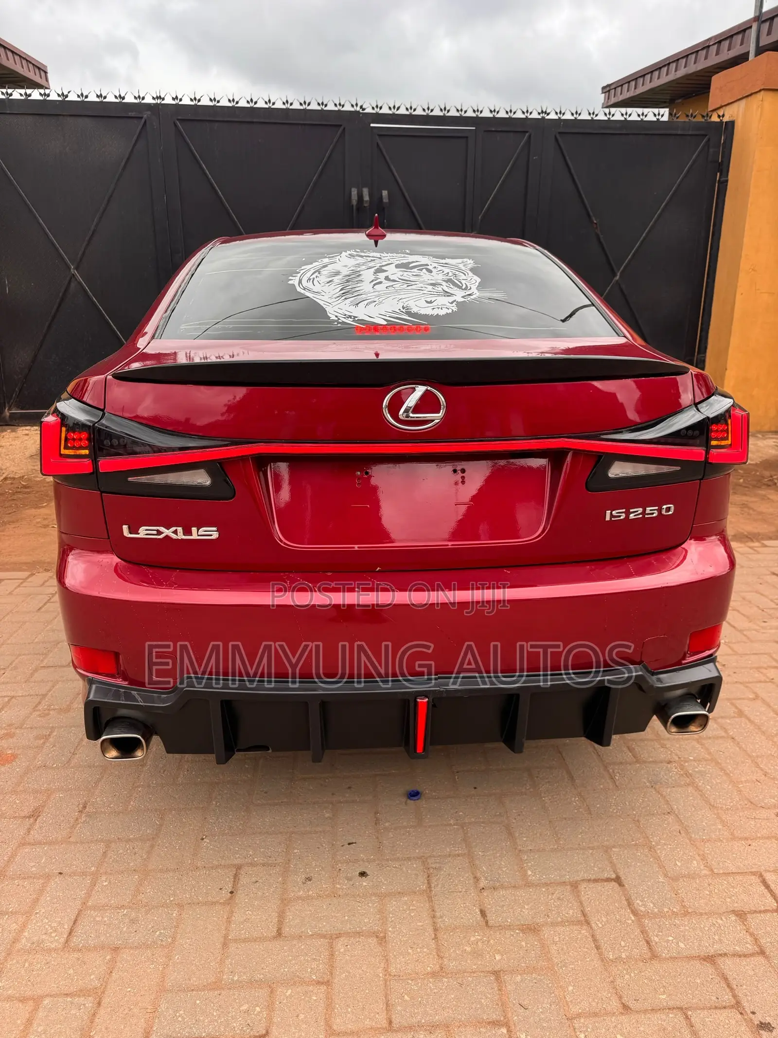 Lexus IS 250 2008 Red