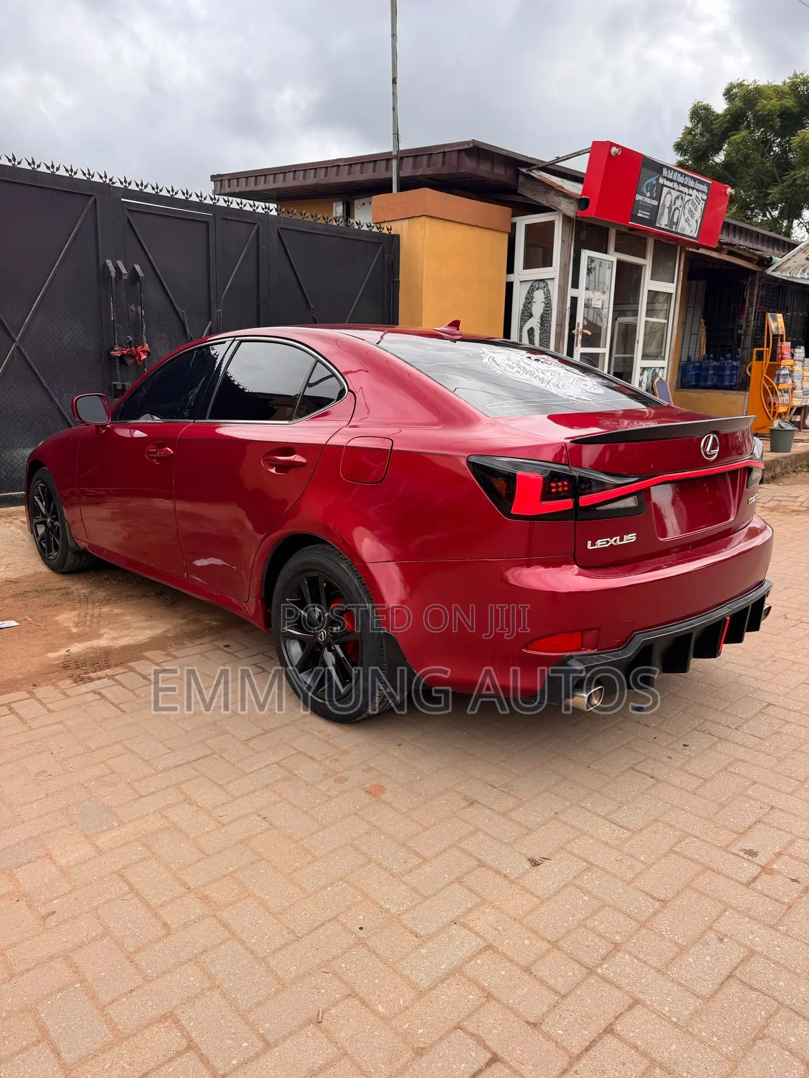 Lexus IS 250 2008 Red
