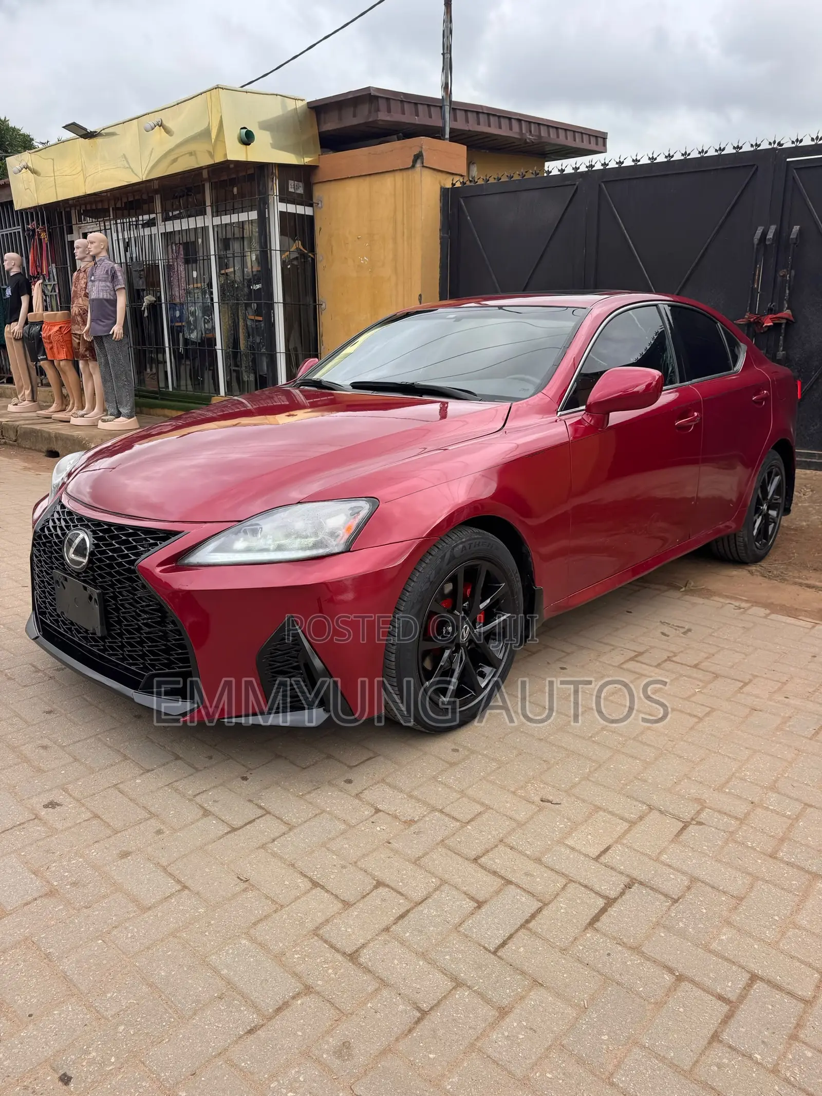 Lexus IS 250 2008 Red