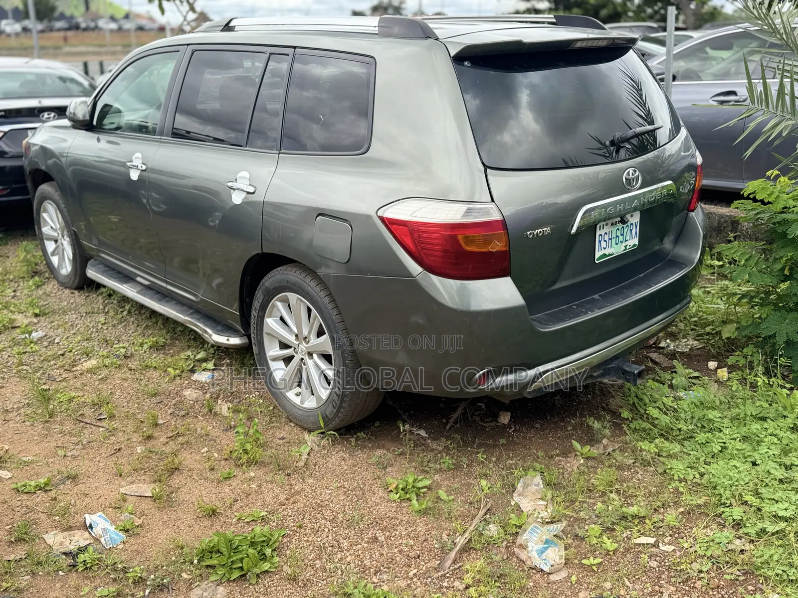Toyota Highlander Limited 2008 Gray