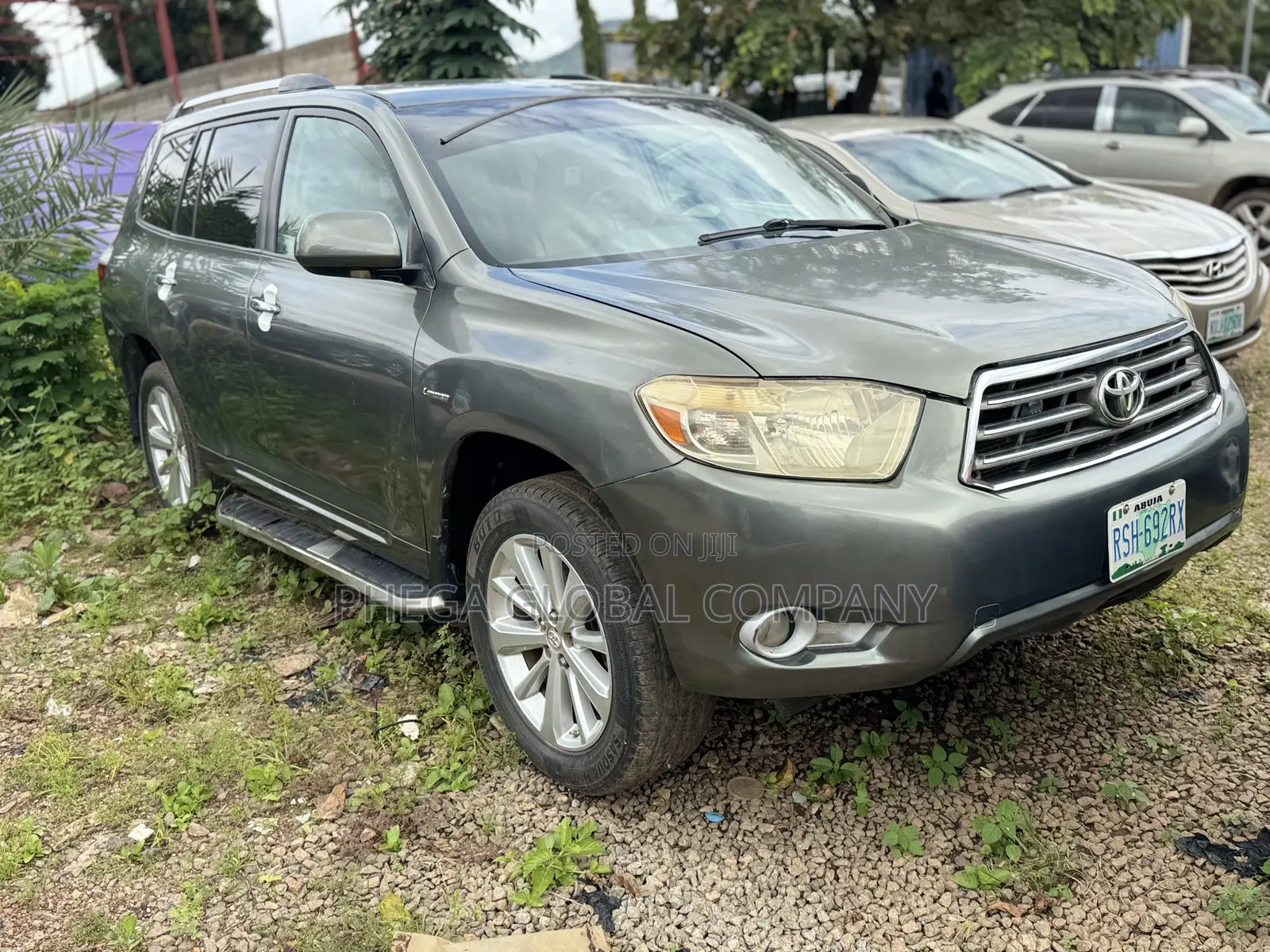 Toyota Highlander Limited 2008 Gray