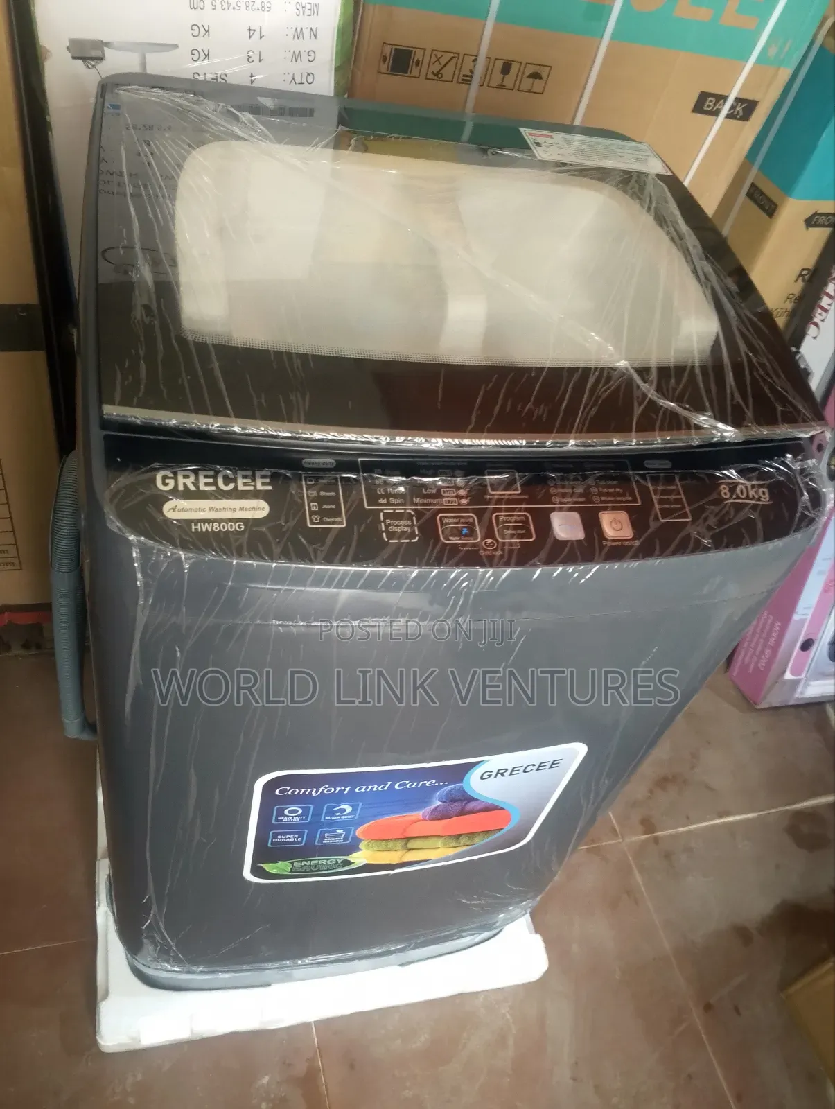 Grecee Automatic Washing Machine Top Loader, Easy to Uprate