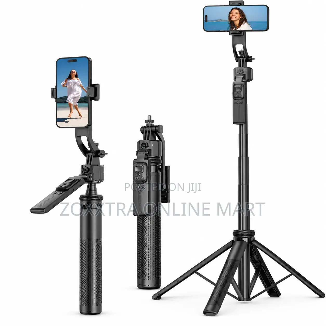 C12 Gimbal Stabilizer and AI Tracking Selfie Stick