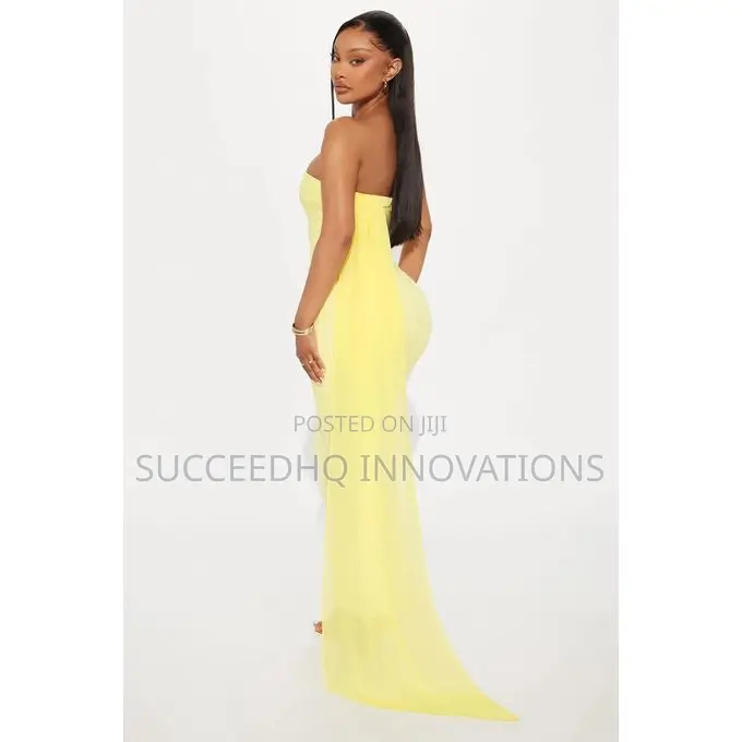 Luna Scarf Wrap Maxi Dress