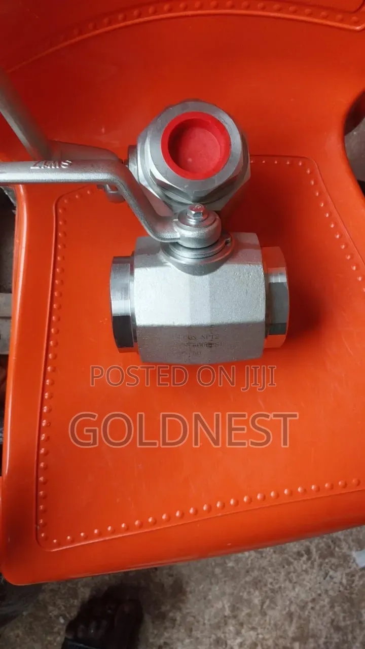 KHB3K 3-Way High Pressure Stainless Steel Hydraulic Ball Valve